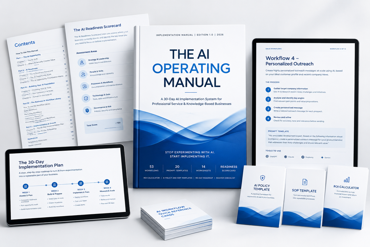 THE AI OPERATING MANUAL